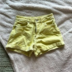 Pacsun corduroy mom shorts